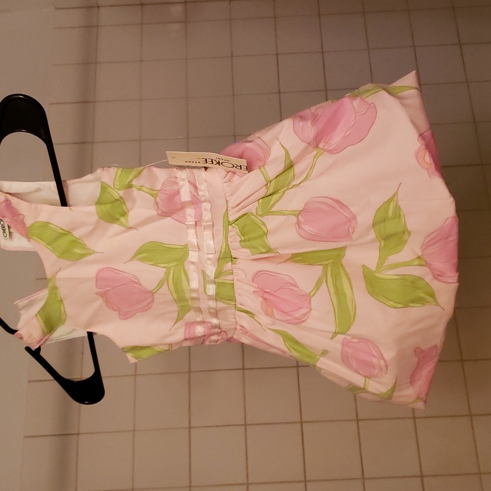 Cherokee Infant Bubble Style Hem Dress